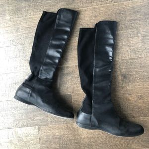 Enzo Angiolini Stretchy back Size 39.5 Riding boot